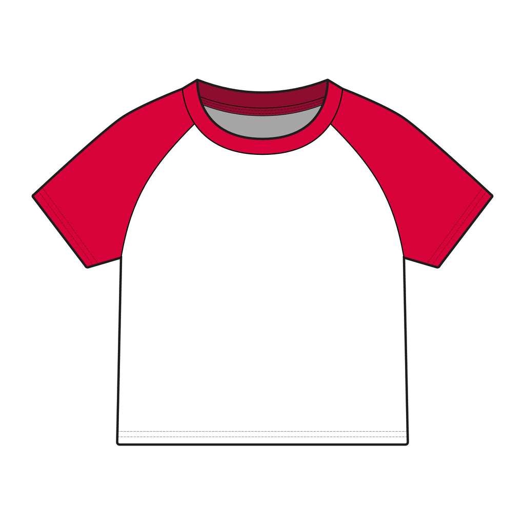 Cowboy in style raglan baby tee