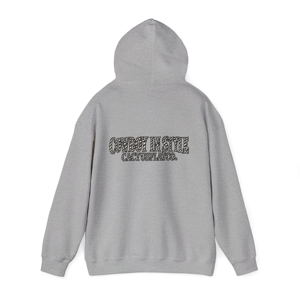 Cowboy in style hoodie