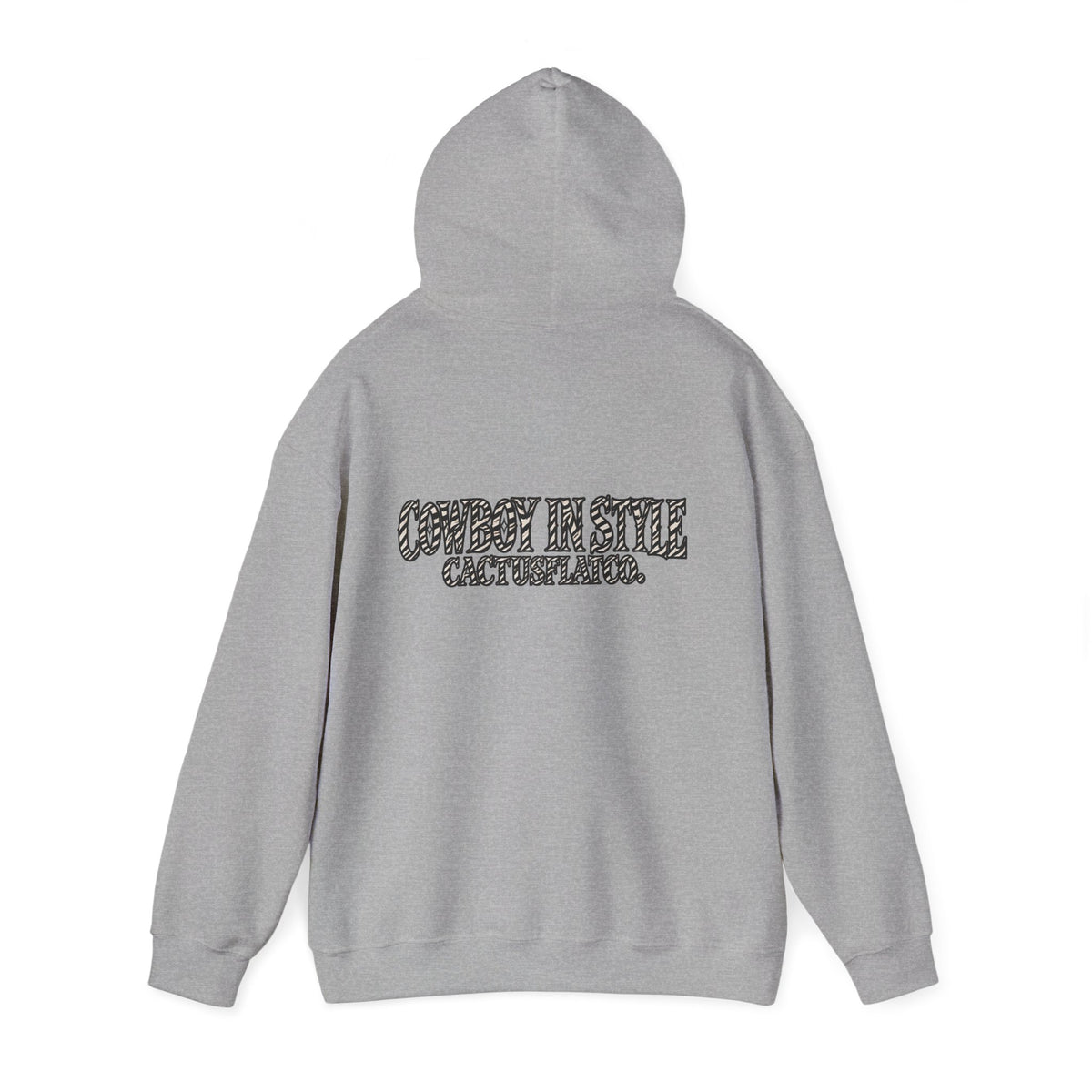 Cowboy in style hoodie