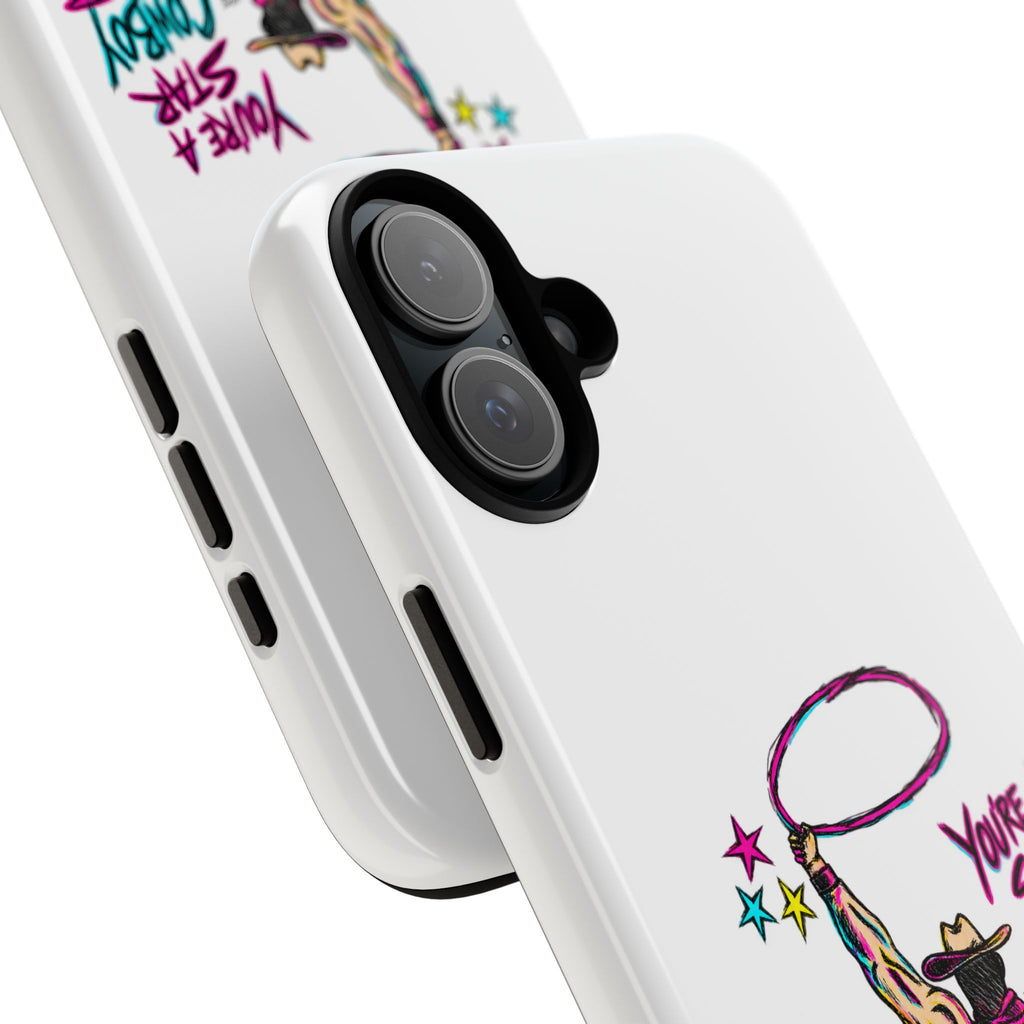 Star cowboy phone case