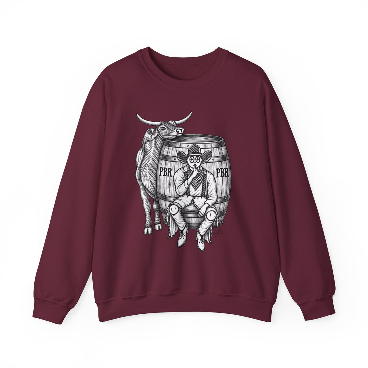Bullfighting Crewneck Sweatshirt