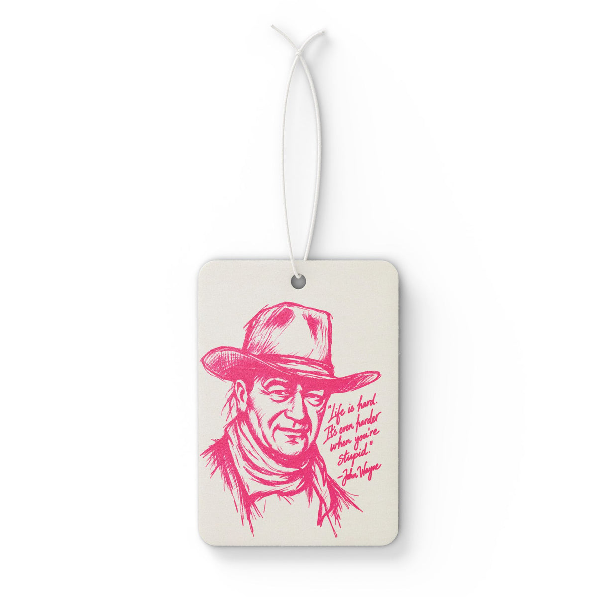 John Wayne airfreshner