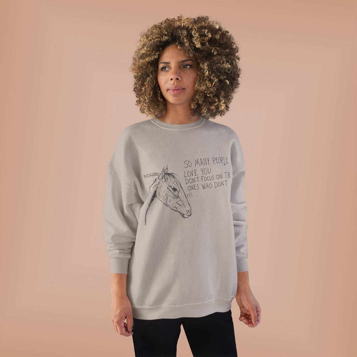 You are loved sweatshirt
