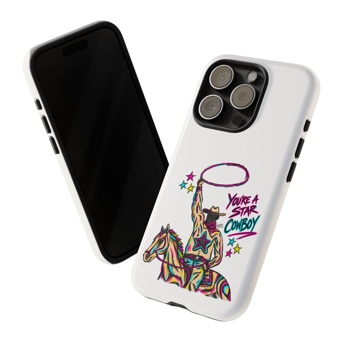 Star cowboy phone case