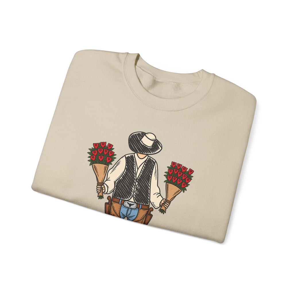 a cowboys love Crewneck Sweatshirt