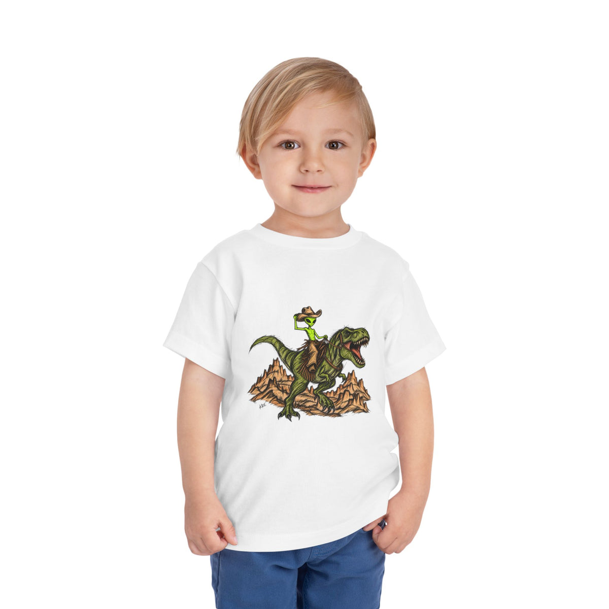 Alien outlaw toddler short sleeve