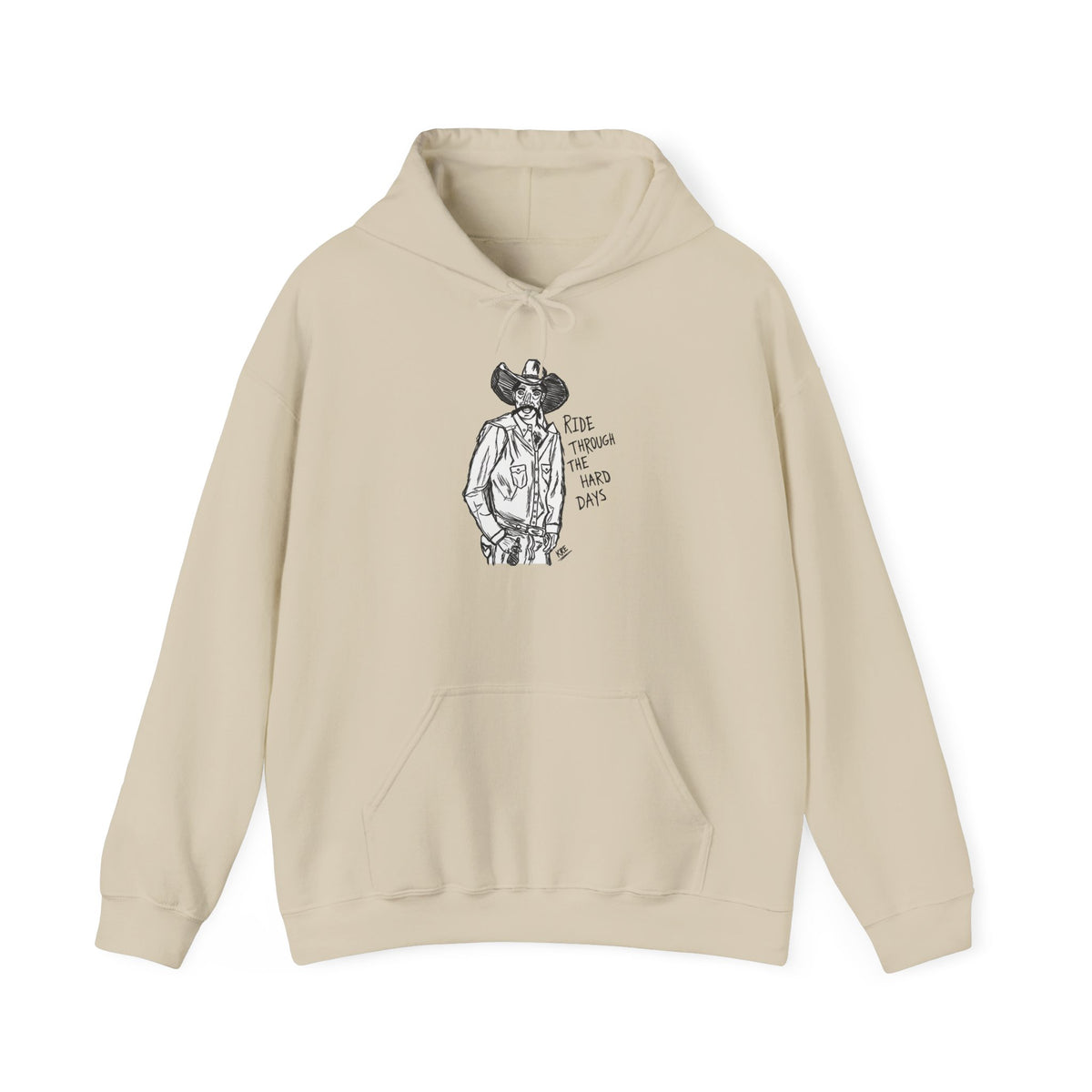 Ride through the hard days suicide prevention hoodie