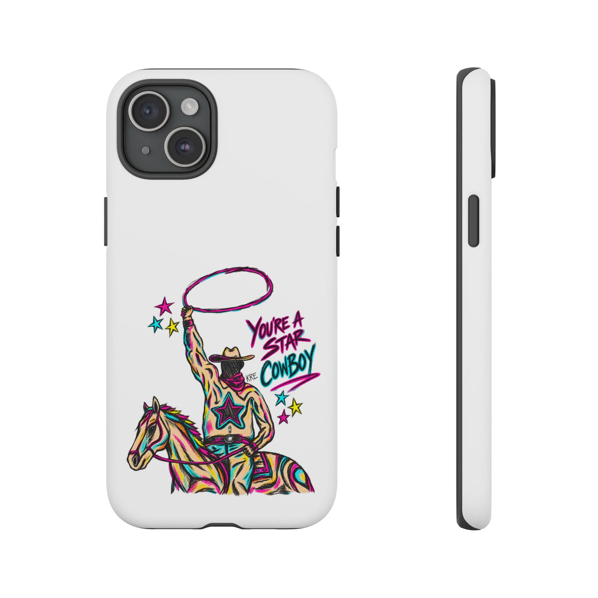 Star cowboy phone case