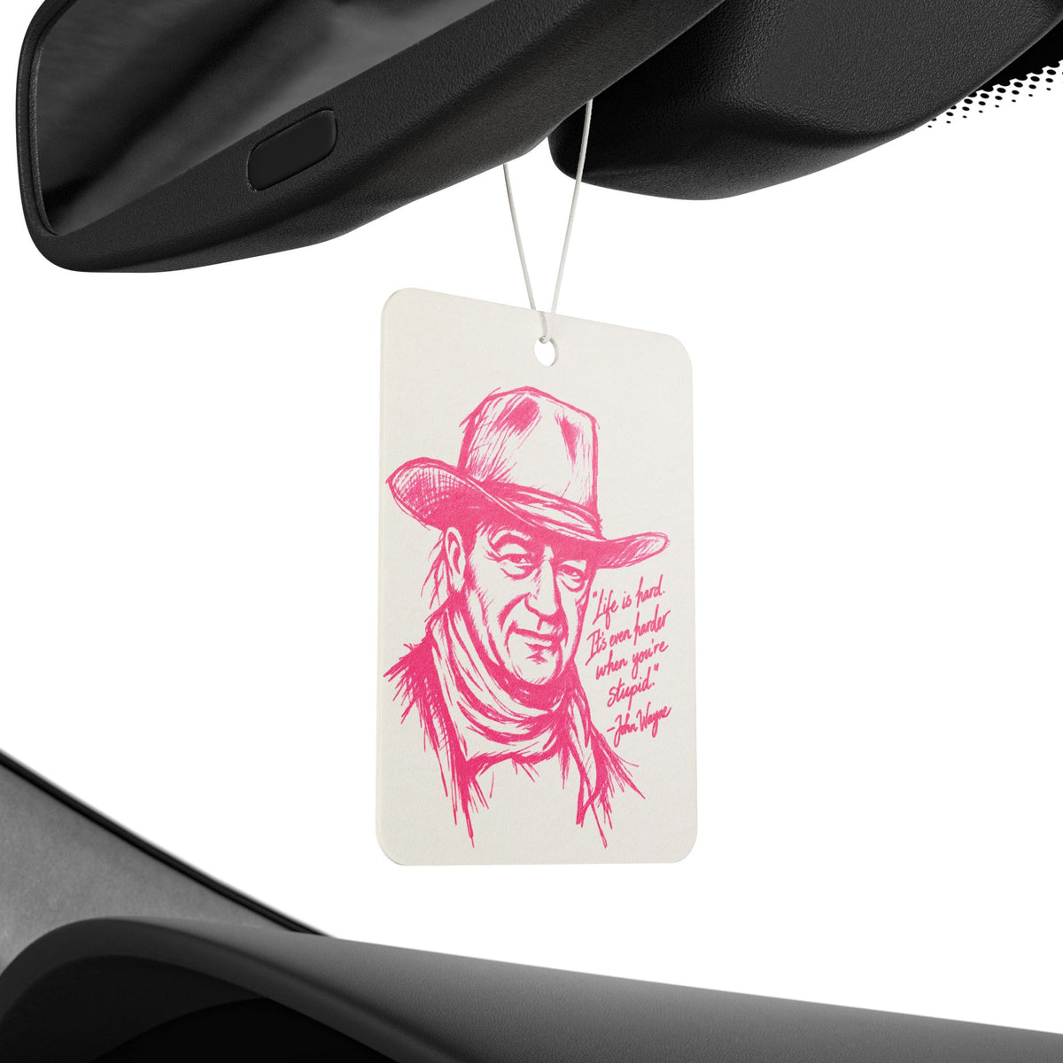 John Wayne airfreshner