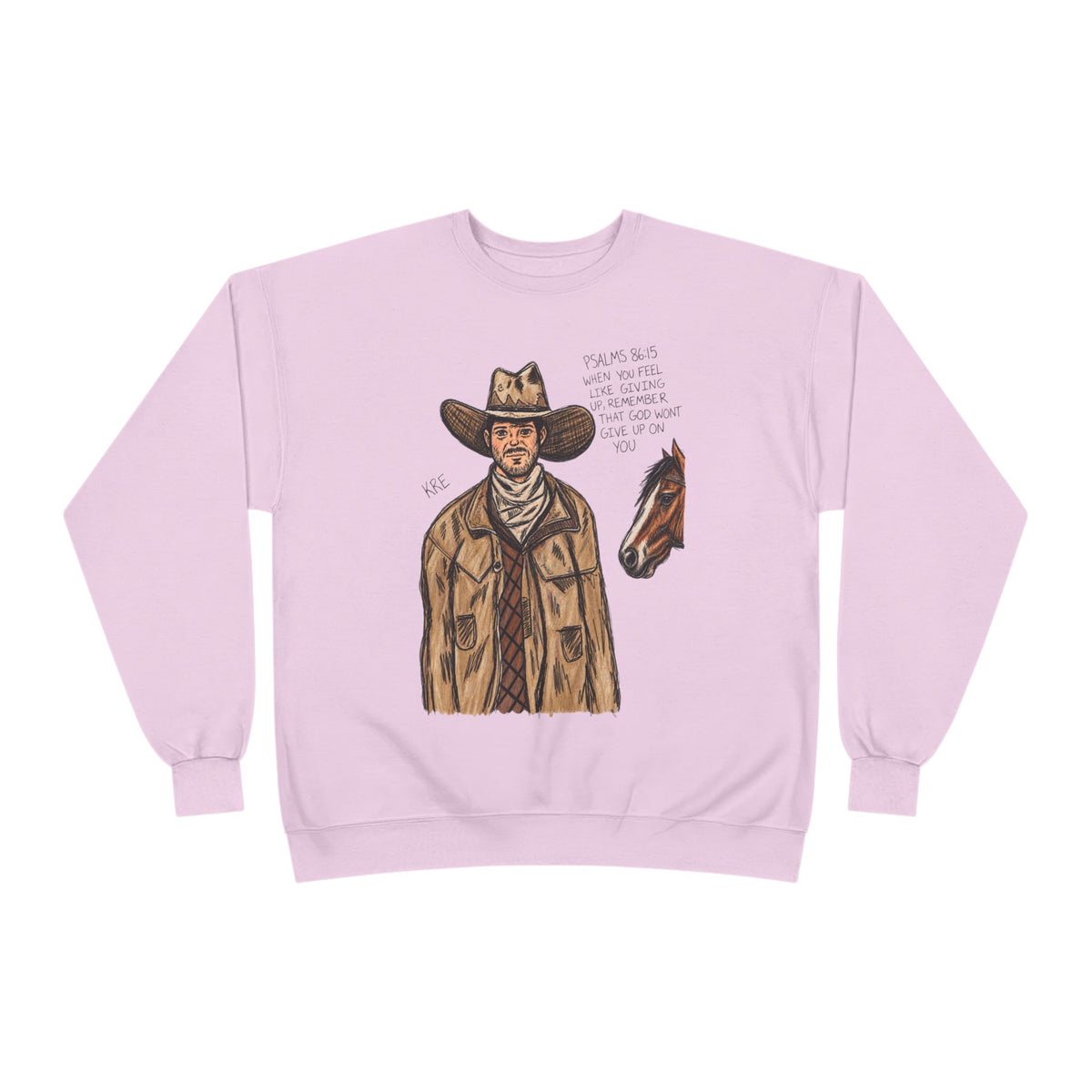 Psalms 86:15 crewneck
