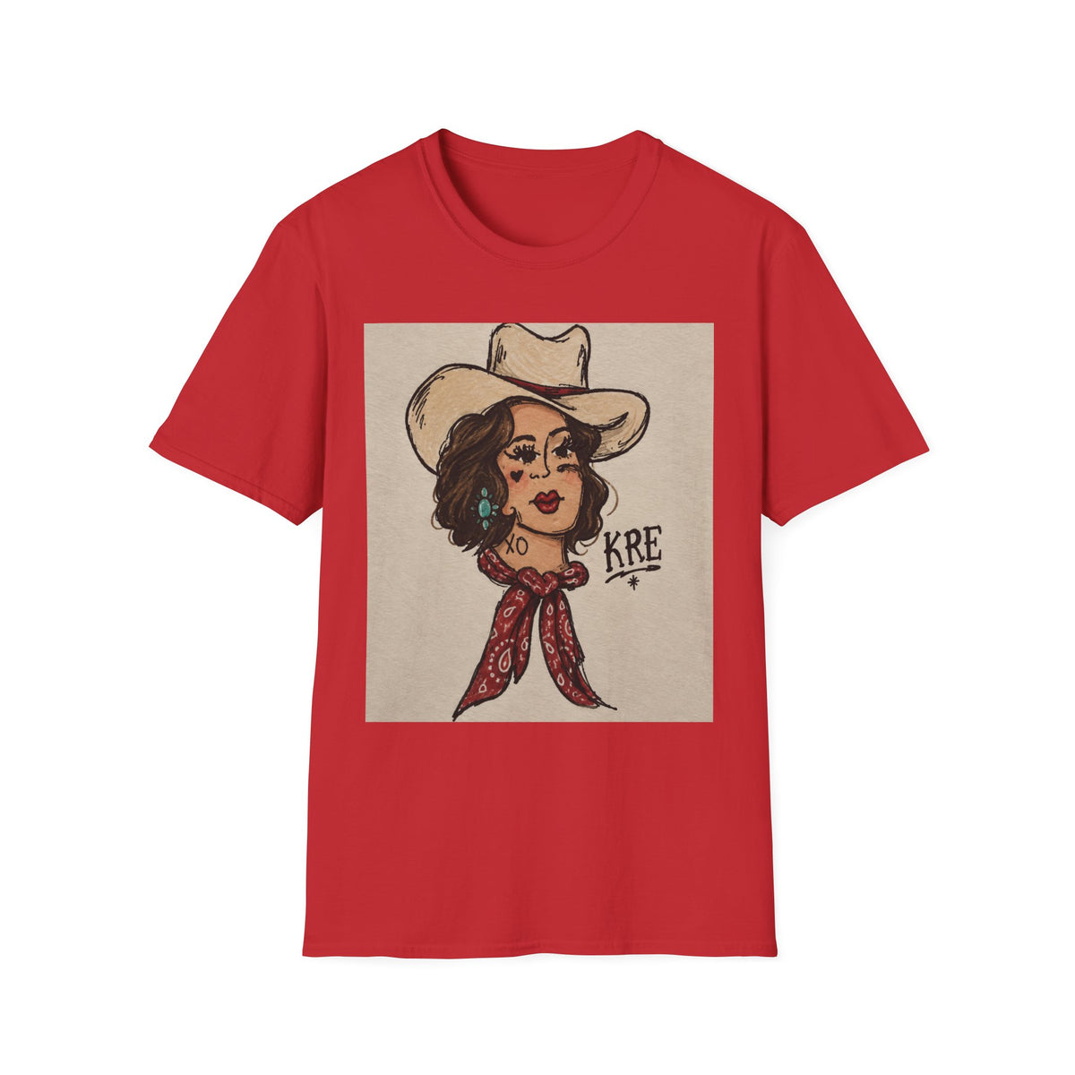 Rodeo rose T-shirt