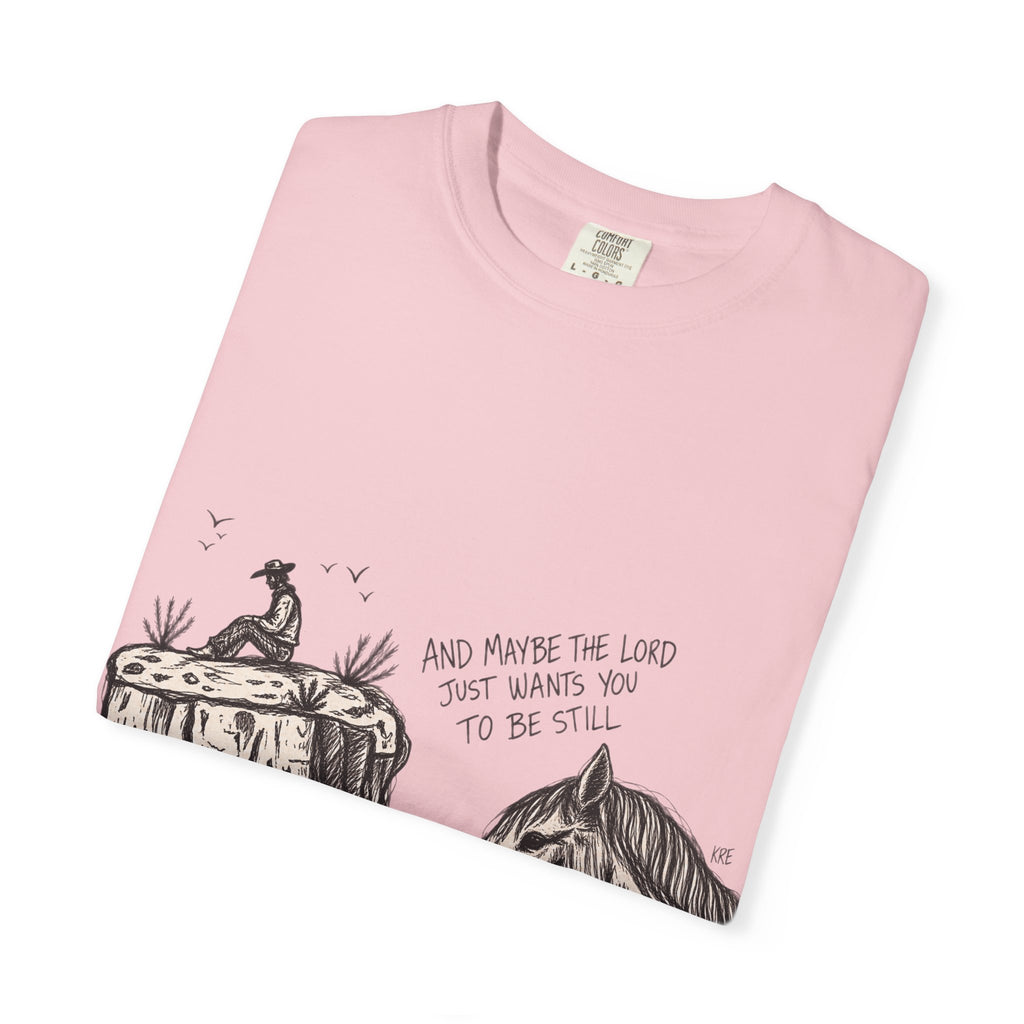 In the stillness T-shirt comfort colors