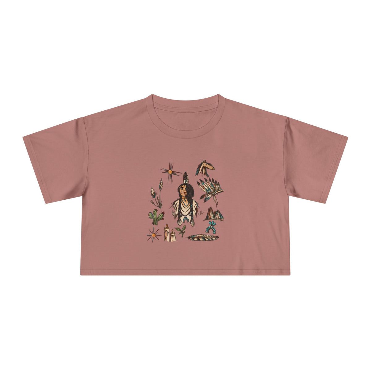 Prairie spirit crop top