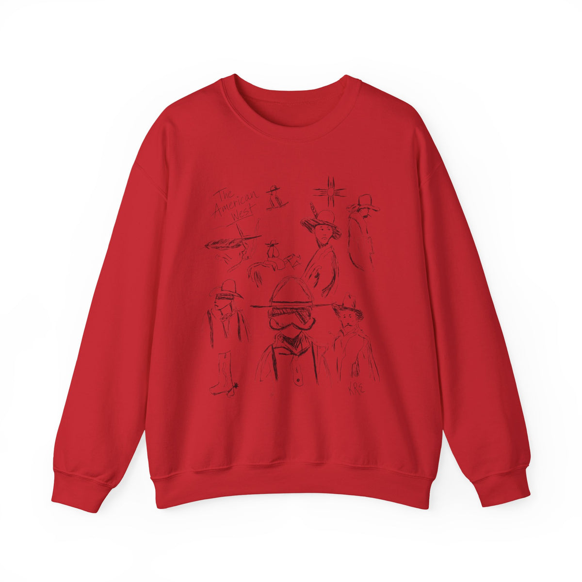Unisex Heavy Blend™ Crewneck Sweatshirt The American west