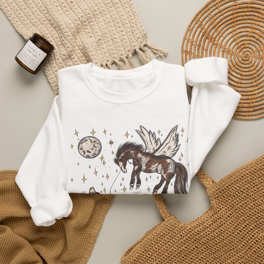 Wild thangs wander crewneck