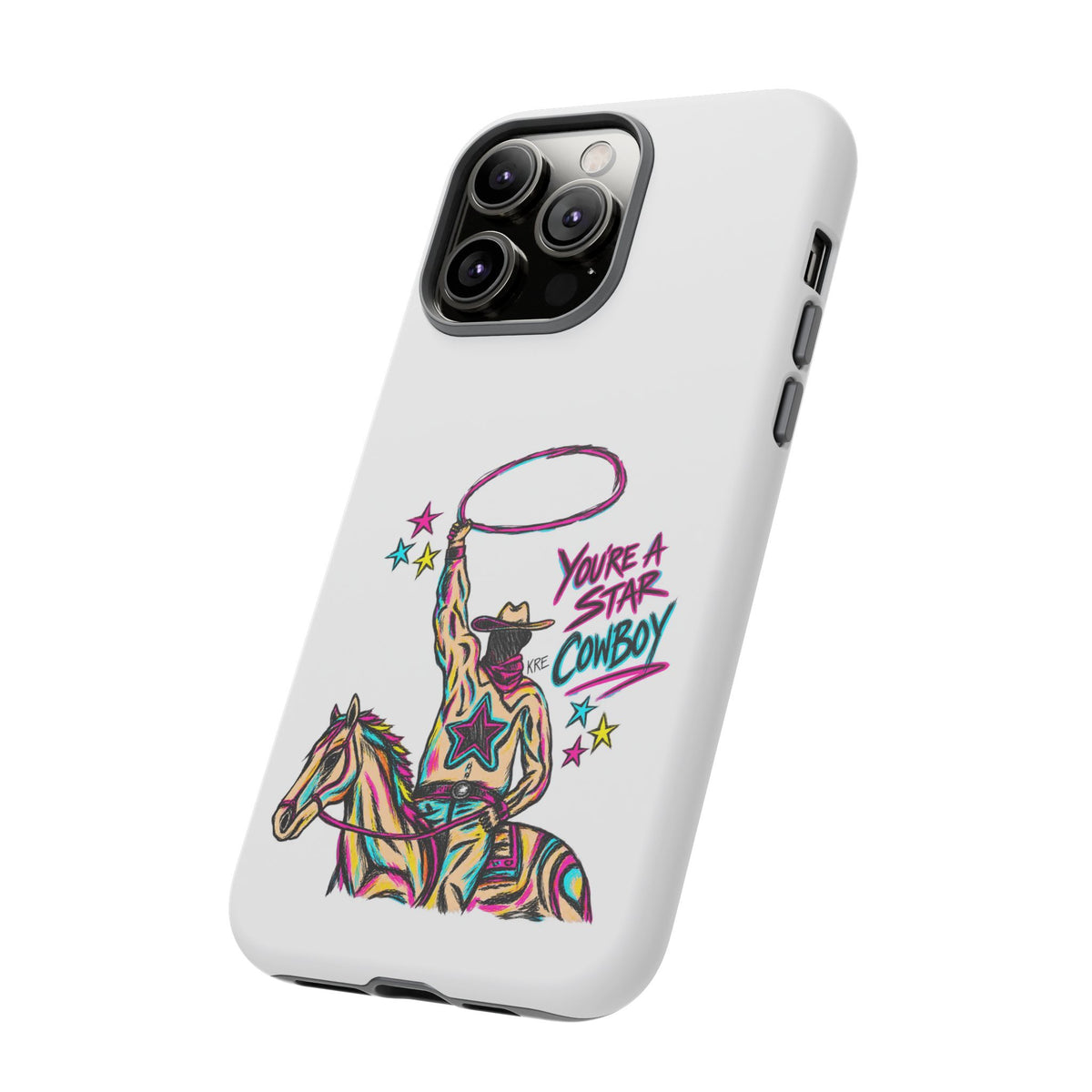 Star cowboy phone case