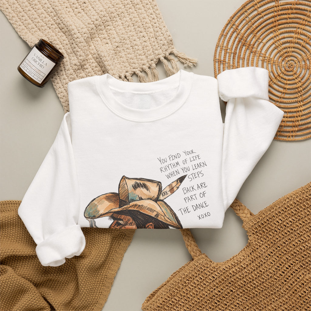A cowboys word sweatshirt