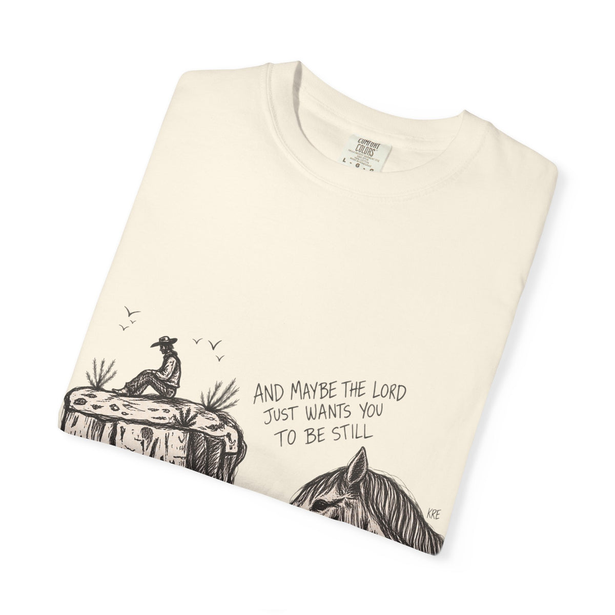In the stillness T-shirt comfort colors