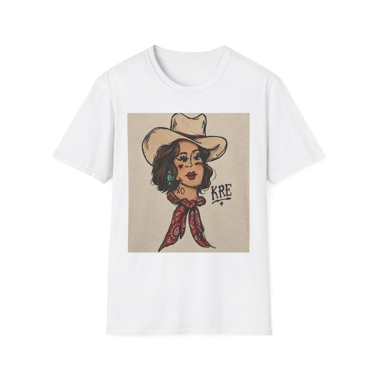 Rodeo rose T-shirt