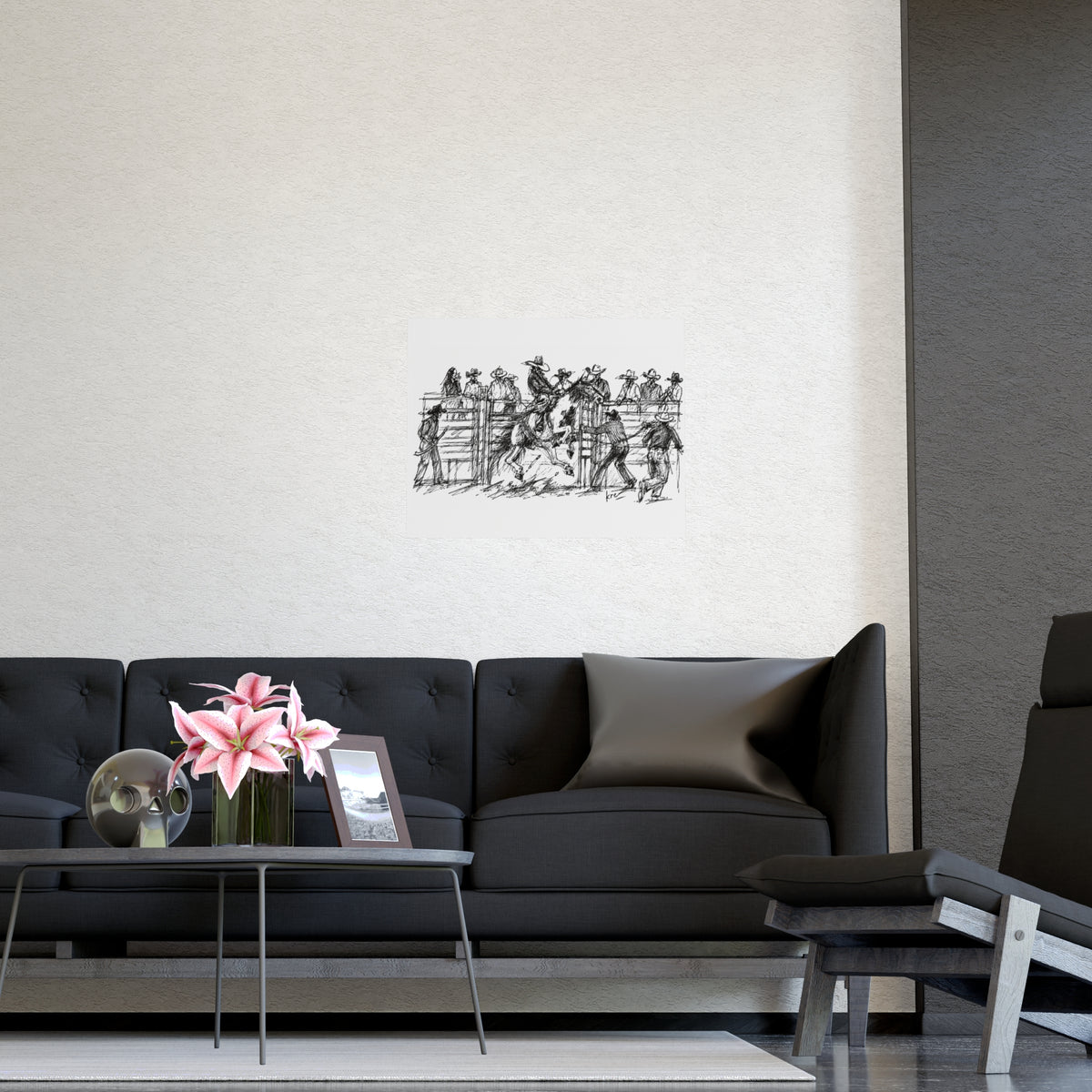 Bronc rider poster