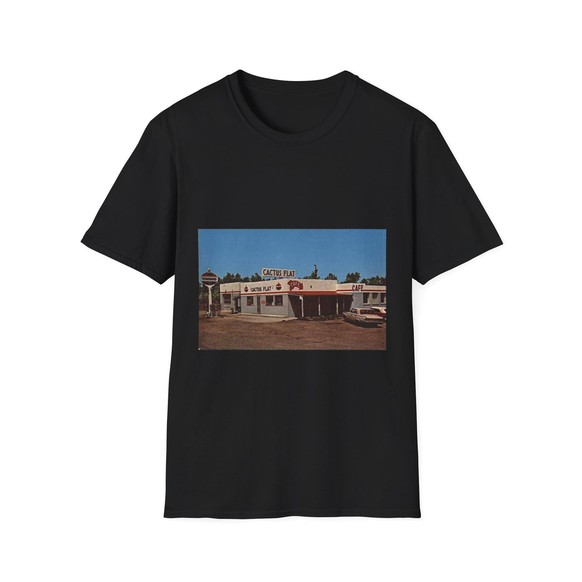 Vintage cactus flat  T-Shirt