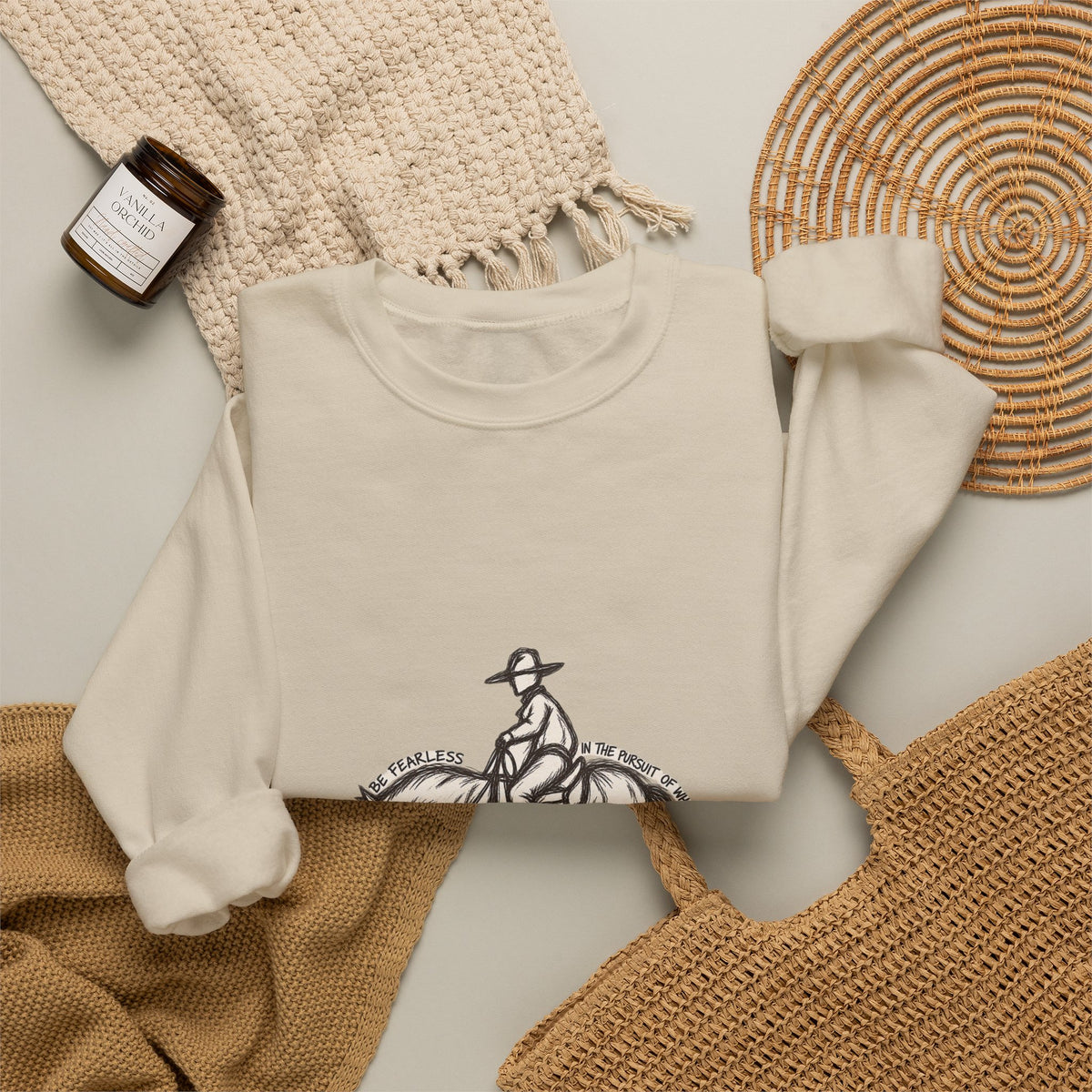 Be fearless sweatshirt
