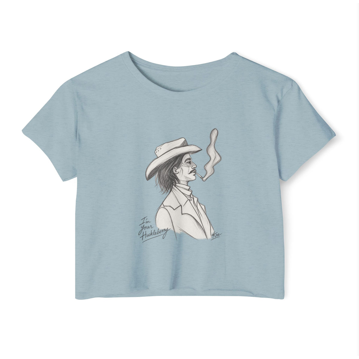 I’m your huckleberry Crop Top
