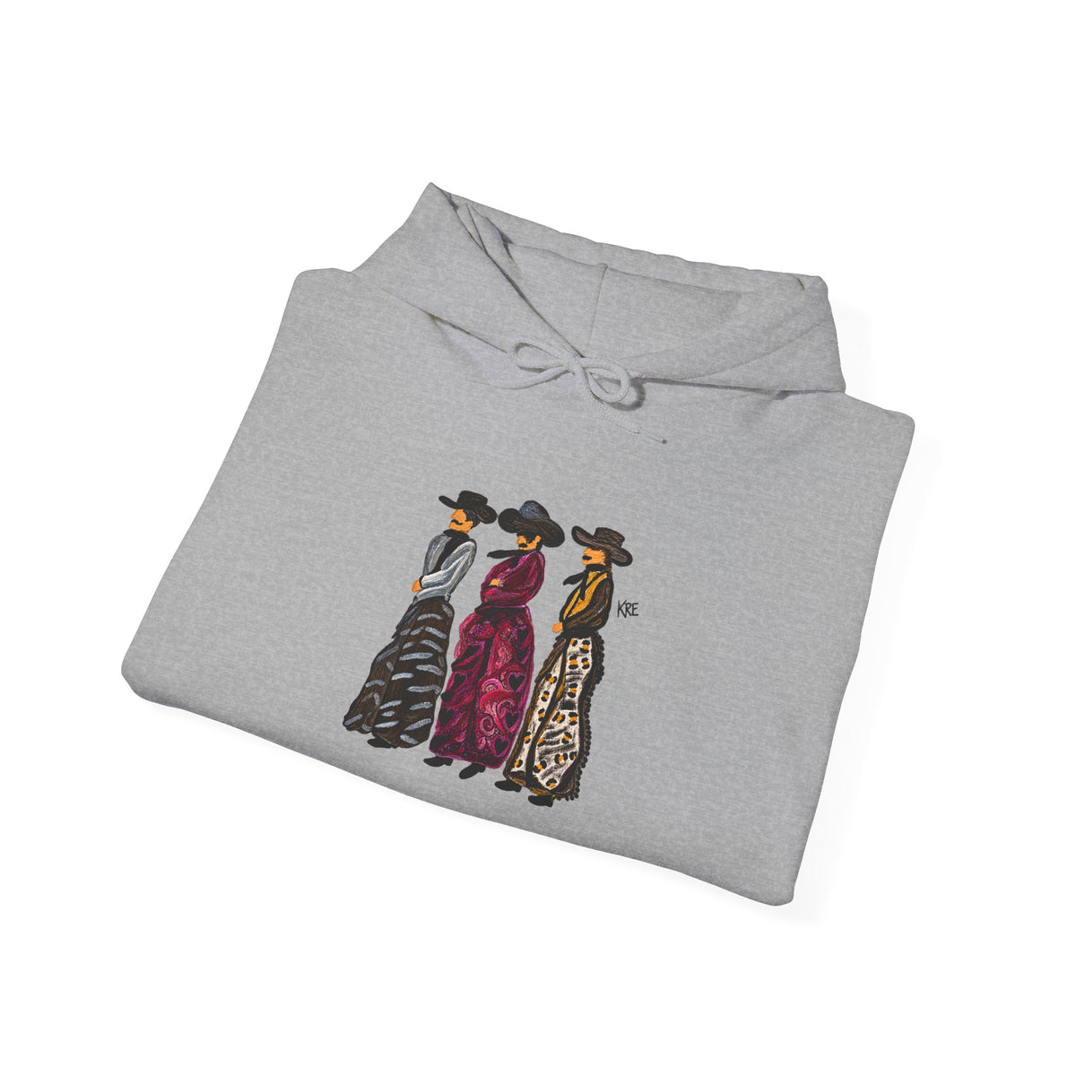 Cowboy in style hoodie