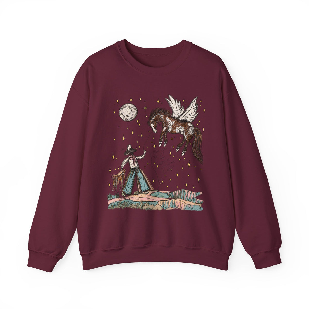Wild thangs wander crewneck