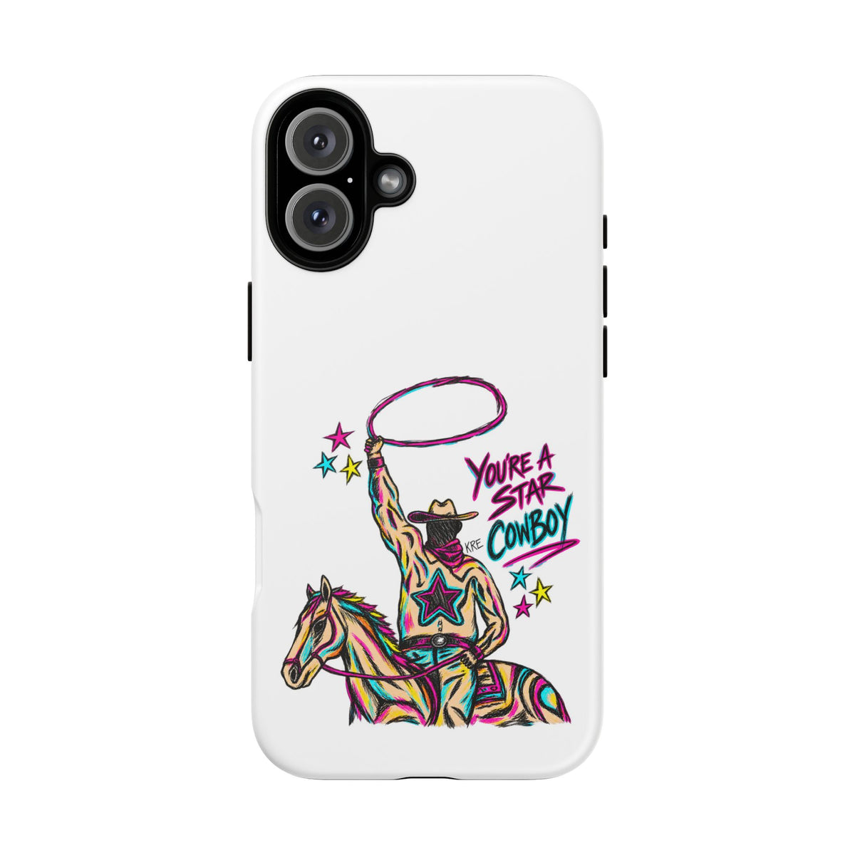 Star cowboy phone case
