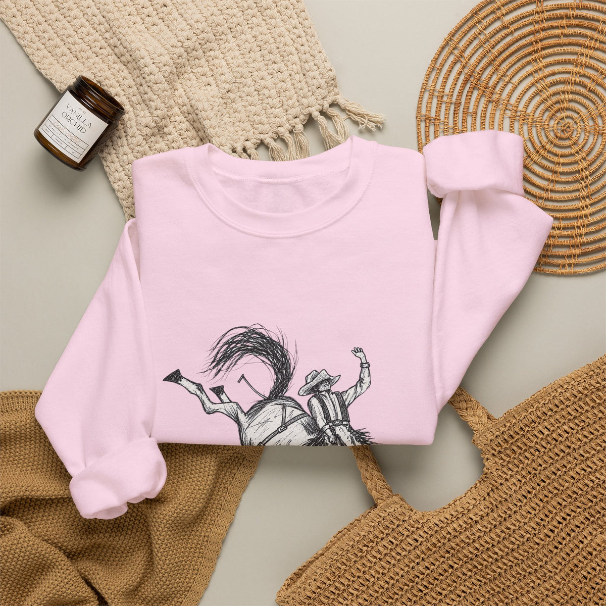 Bareback rider Crewneck Sweatshirt