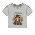 She was wild as the Badlands Micro Rib Baby Tee