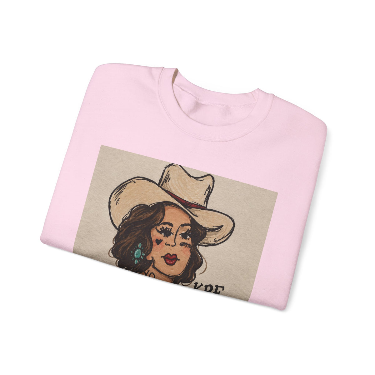 Rodeo rose crewneck