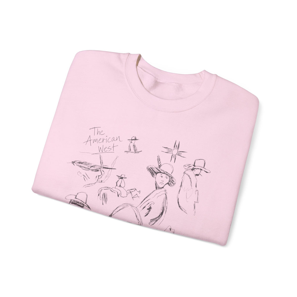 Unisex Heavy Blend™ Crewneck Sweatshirt The American west