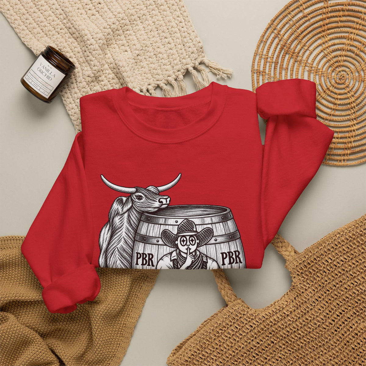 Bullfighting Crewneck Sweatshirt
