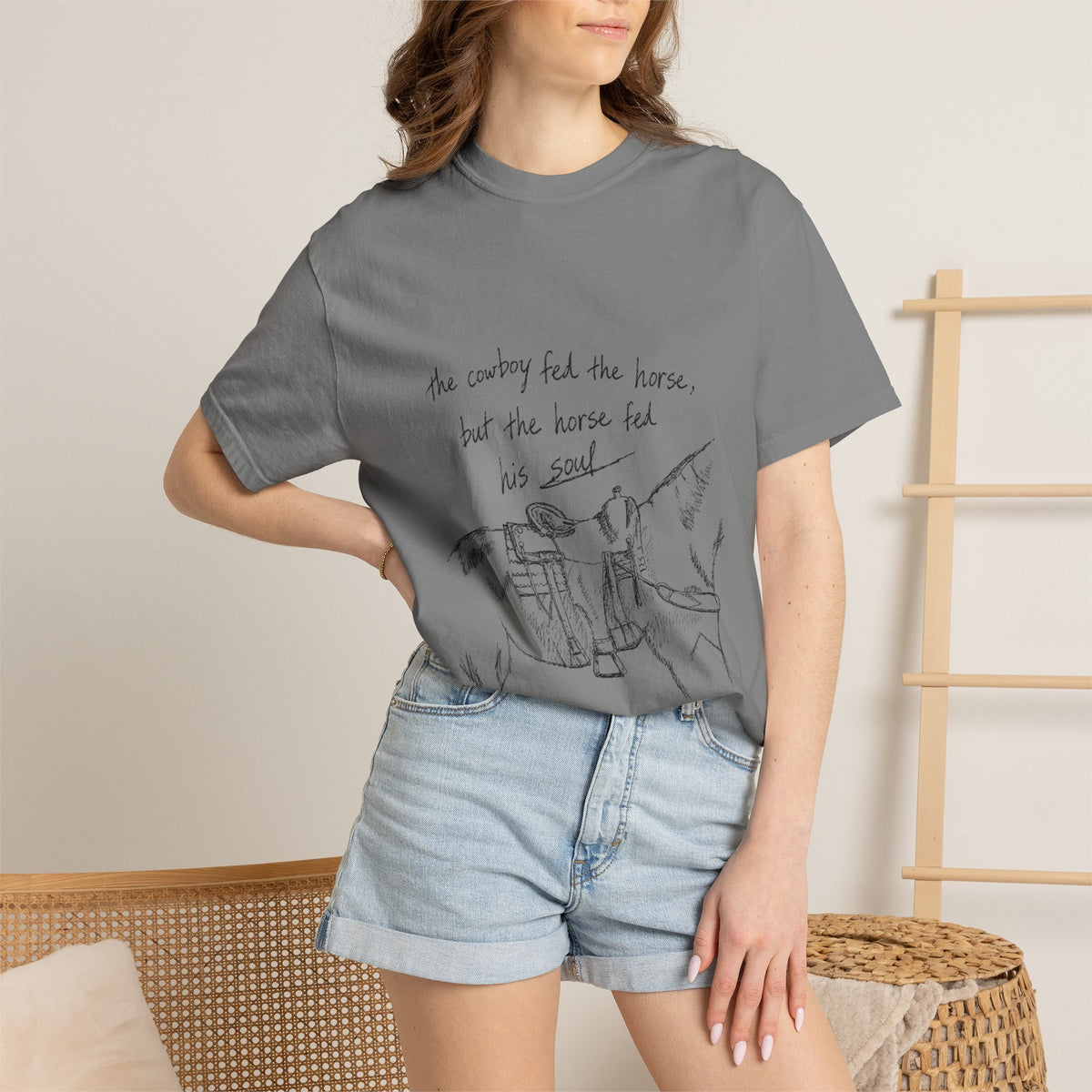 Cowboy soul t shirt
