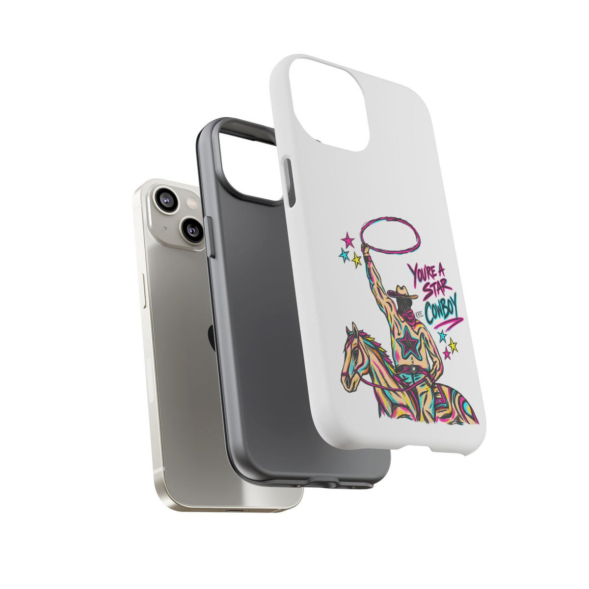 Star cowboy phone case
