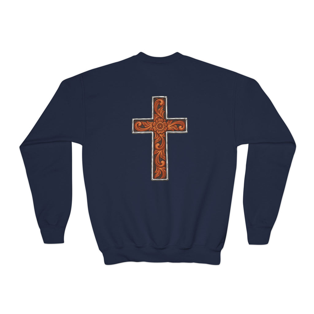 Cowgirls for Jesus Youth Crewneck Sweatshirt