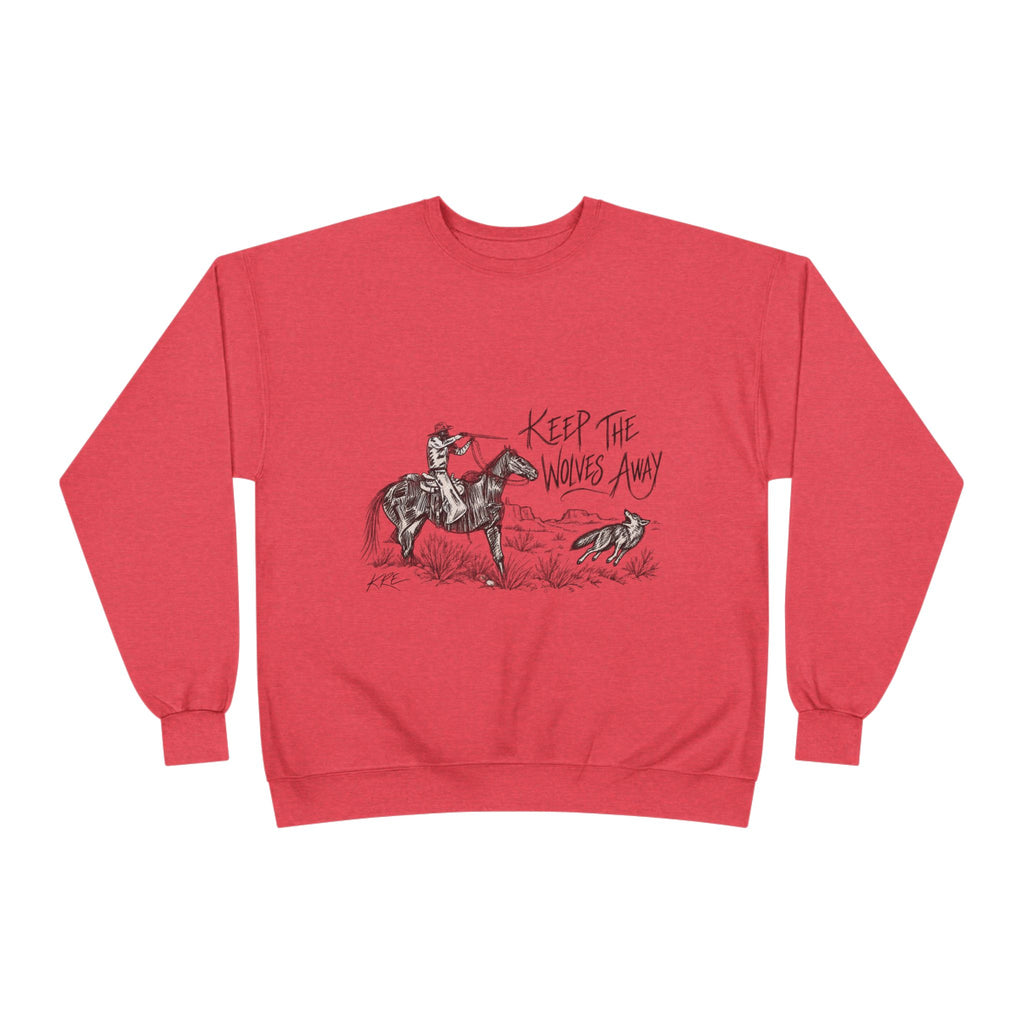 Keep the wolves away crewneck