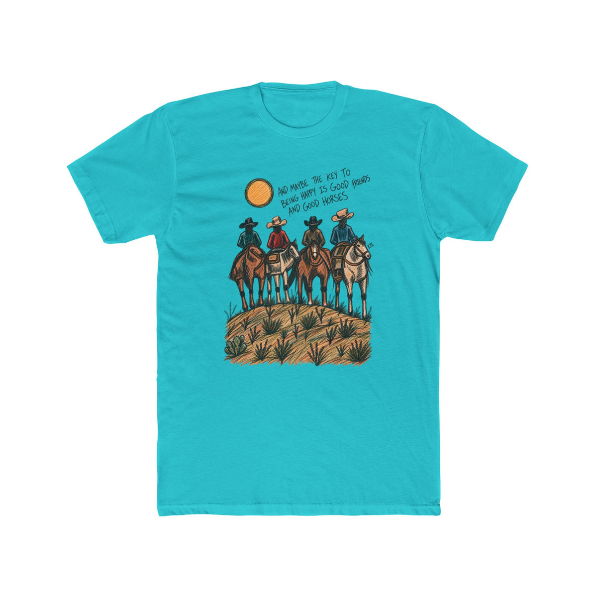 Good friends good horses T-shirt