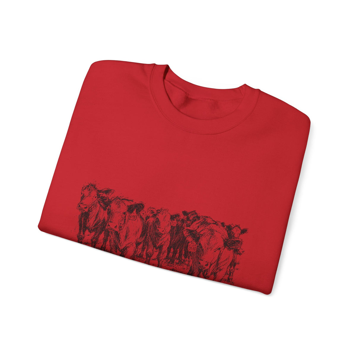 Among the herd Crewneck Sweatshirt
