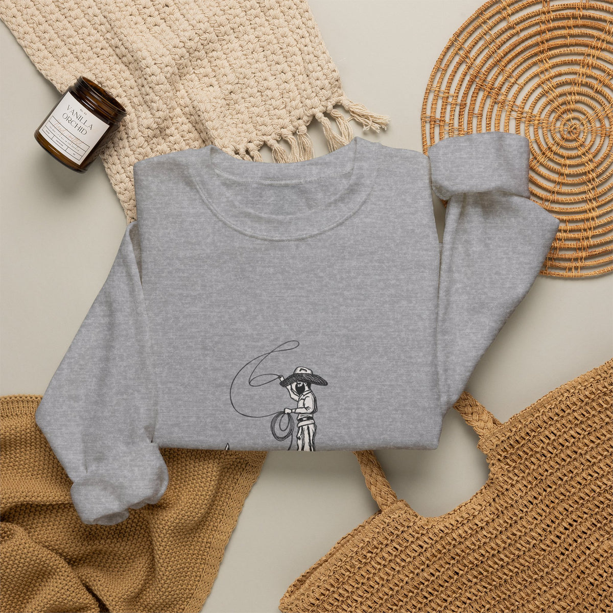 Cowboy up Crewneck Sweatshirt