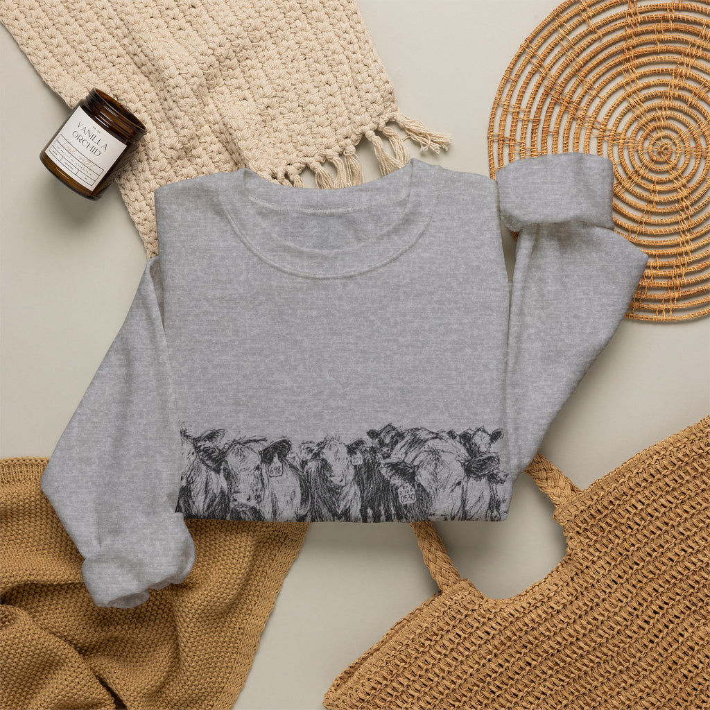 Among the herd Crewneck Sweatshirt