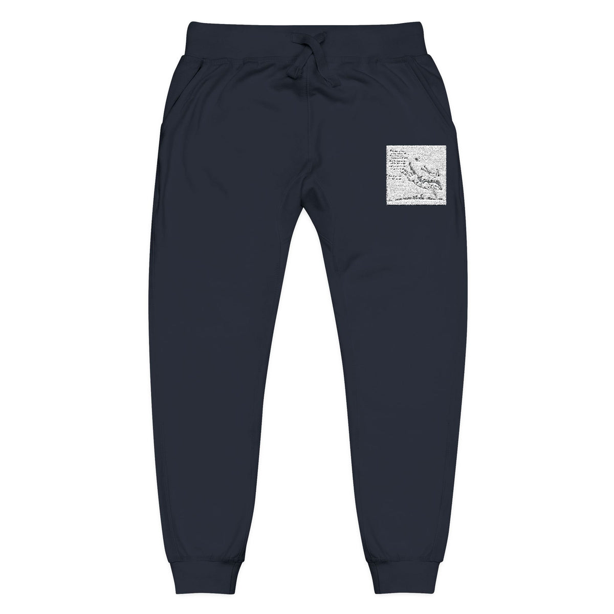 Unisex Fleece Sweatpants (Embroidery) let ‘em buck