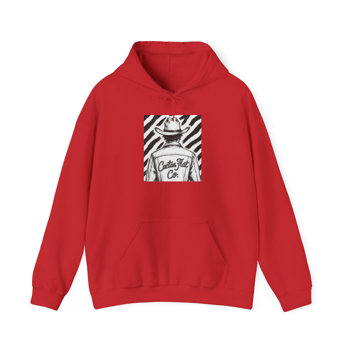 Zebra man Hooded Sweatshirt