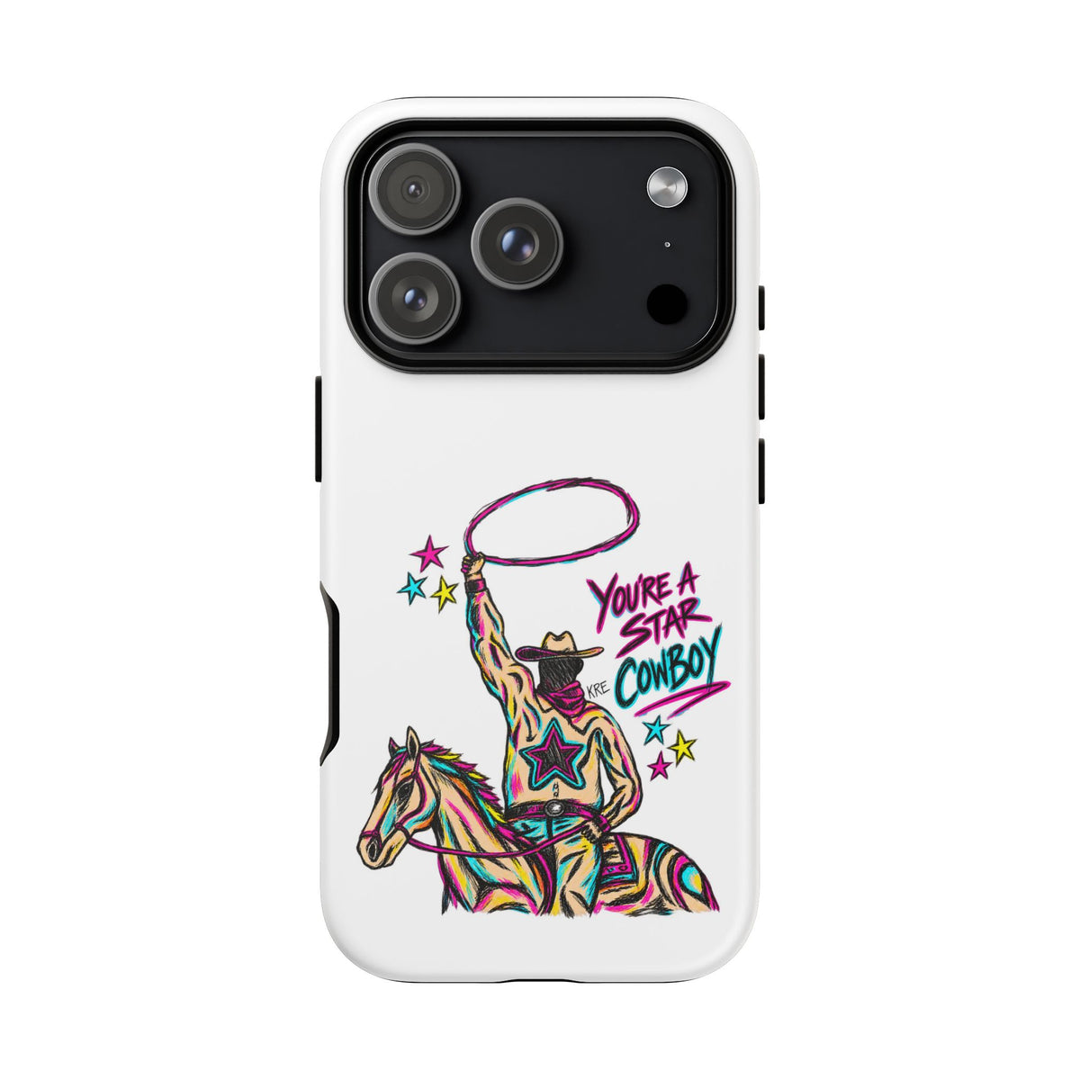 Star cowboy phone case