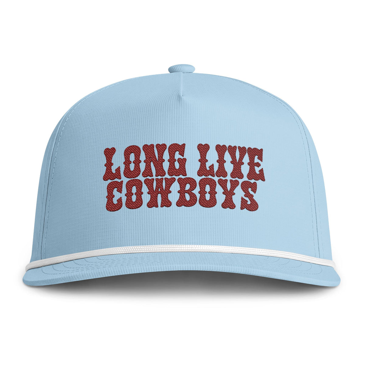 Long live cowboys sun washed rope hat