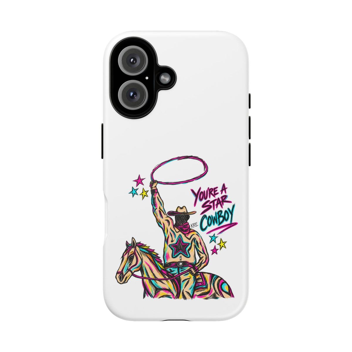 Star cowboy phone case