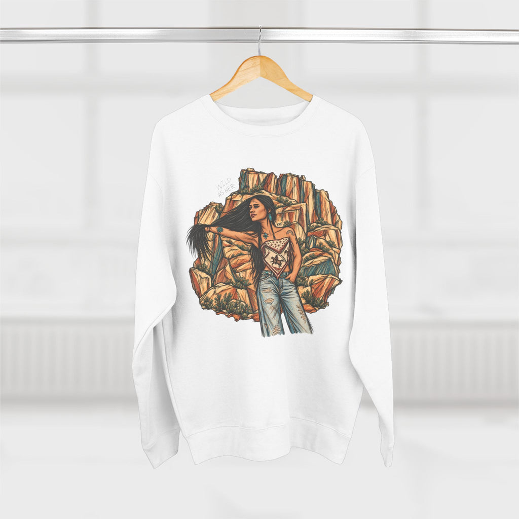 Wild as the badlands crewneck