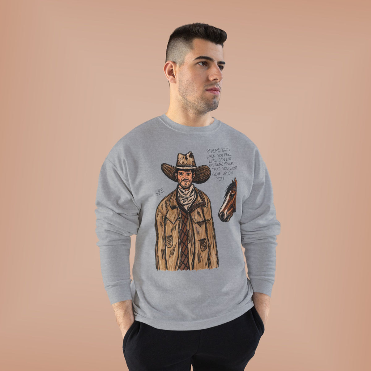 Psalms 86:15 crewneck